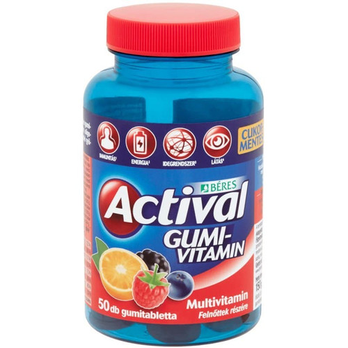Image of Béres Actival felnőtt gumivitamin – 50db