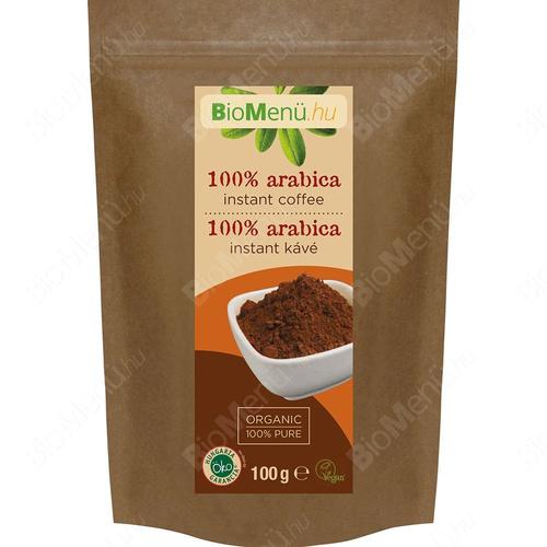 Image of 100 % Arabica instant bio kávé 100 g - Bio Menü